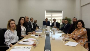 Başdenetçi Şeref Malkoç'tan Başkan Burak'a Ziyaret