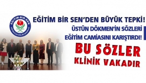 EĞİTİM BİR SEN'DEN BÜYÜK TEPKİ 