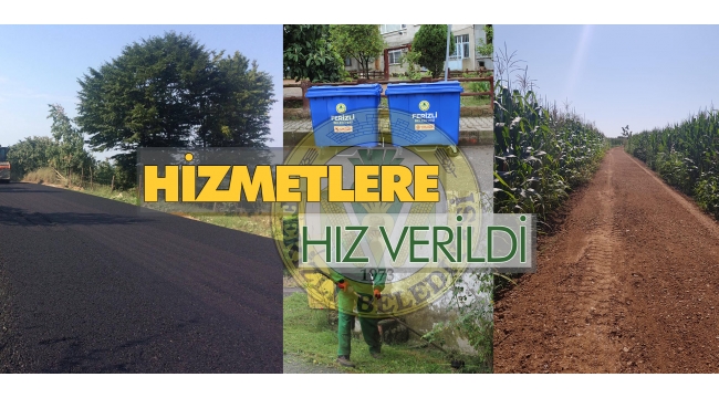 FERİZLİ HİZMET AĞINA BÜRÜNDÜ