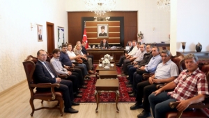 TCDD 1. Bölge Müdürü Meriçli’den Vali Nayir’e Ziyaret