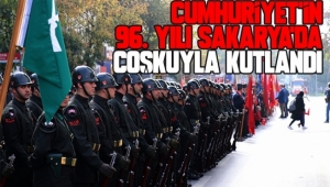 Cumhuriyet’in 96. Yılı Sakarya’da Coşkuyla Kutlandı