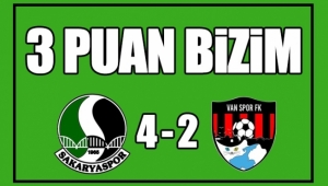 3 PUAN BİZİM! Sakaryaspor 4 - 2 Vanspor