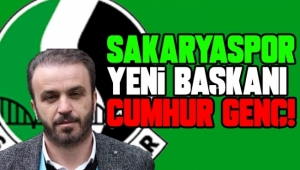 SAKARYASPOR YENİ BAŞKANI CUMHUR GENÇ!