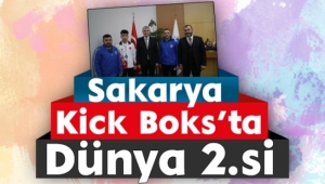 Sakarya Kick Boks'ta Dünya 2.si