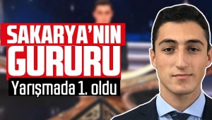 Sakaryalı Genç Yarışmada Birinci Oldu