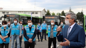 Büyükşehir Kapı Kapı Gezecek ''6 Milyon Maske Dağıtılacak ''