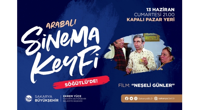Arabalı Sinema Etkinliği Söğütlü’de