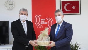 Başkan Yüce’den BİK Şube Müdürü Çorbacı’ya Ziyaret
