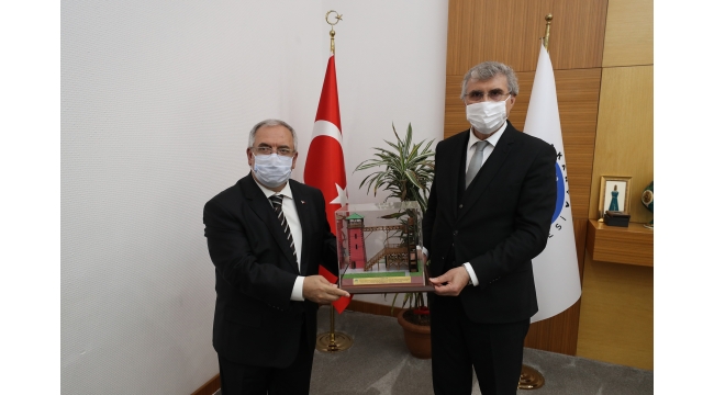 Başkan Yüce'den Vali Nayir'a Hizmet Teşekkürü