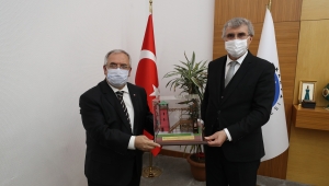 Başkan Yüce'den Vali Nayir'a Hizmet Teşekkürü