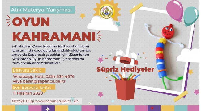 Sapanca’nın Çocuklarına Anlamlı Yarışma