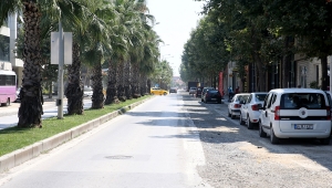 15 Temmuz Bulvarı’nın O Kısmı Yenileniyor