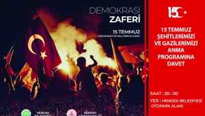 15 Temmuz Demokrasi Ve Milli Birlik Günü Etkinlikleri
