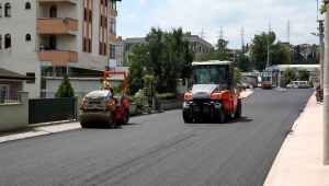 O Caddelerde Asfalt Çalışmaları Başladı