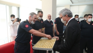 Yüce’den Kahraman İtfaiye Erlerine Teşekkür