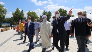Orhan Cami'de Restorasyon Çalışmaları Hızla Tamamlanacak
