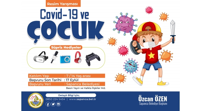 Sapanca Belediyesi’nden Çocuklara Bir Yarışma Daha
