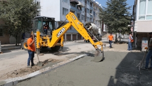 Kol Sokak'ta dönüşüm çalışmaları başladı