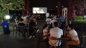 Sapanca'da Açık Hava Sinema Günlerine Büyük İlgi