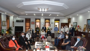 Vekil Erdoğan'dan, Başkan Özen'e Ziyaret