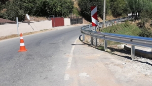 Yol kenarlarına bariyerli önlem