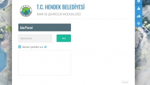 HENDEK BELEDİYESİNDEN E-İMAR KOLAYLIĞI