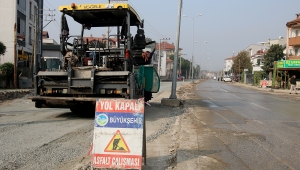 Mehmet Akif Ersoy Caddesi yenileniyor