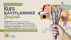 Sapanca Belediyesi Kültür Kurslarına Kayıtlar Başladı