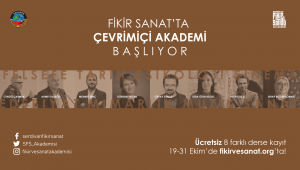 Serdivan Fikir Sanat'ta Çevirimiçi Akademi Başlıyor