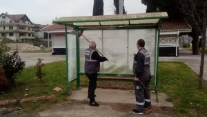 Hijyen çalışmaları hız kesmeden devam ediyor