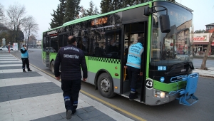 Toplu taşımada COVİD denetimleri artarak devam ediyor