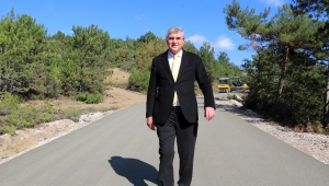 9 Mahalleye 37 Kilometrelik Beton Yol