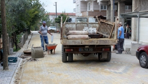 Parke ve Yağmur Suyu Çalışmaları Tüm Hızıyla Sürüyor…