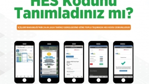 Toplu taşımada HES Kodlu Dönem 15 Şubat’ta Başlıyor