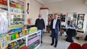 Başkan Özen, Esnaf Ziyaretlerine Devam Ediyor