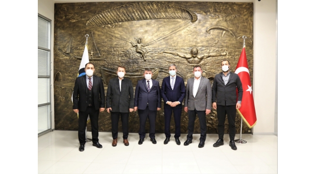 Başkan Alemdar Anadolu Medya Grubu’nu Ağırladı