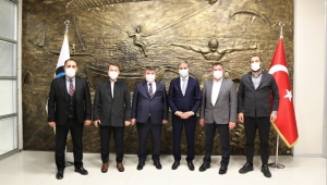Başkan Alemdar Anadolu Medya Grubu’nu Ağırladı