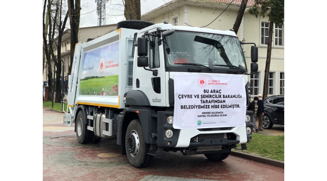 HENDEK BELEDİYESİNE BİR ÇÖP KAMYONU DAHA