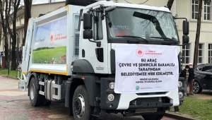 HENDEK BELEDİYESİNE BİR ÇÖP KAMYONU DAHA