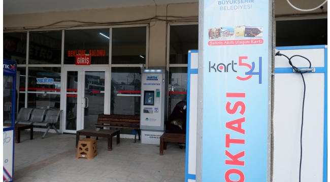 Kuzey Terminali’ne Kart54 noktası