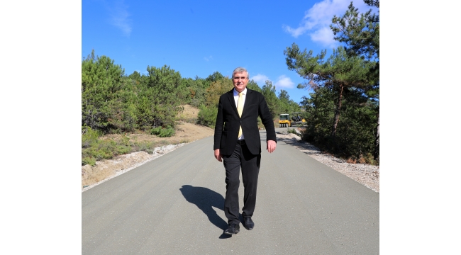 Şehrin kuzeyinde 46 kilometre beton yol yapılacak