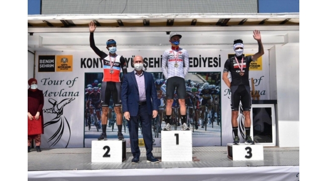 26. Mevlana Turu’nda Büyükşehirli sporcular podyuma çıktı