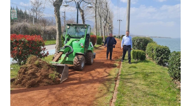 Sapanca’da Yürüyüş Yollarına Bahar Bakımı
