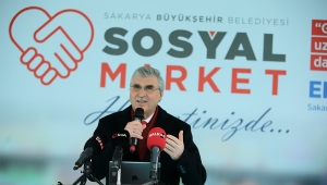 Sosyal Market SGM’de hizmete açıldı