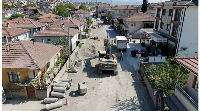 32 Evler Mahallesi’nde altyapı çalışmaları tamamlanıyor