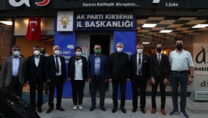 Başkan Yüce Kırşehir’de AK Parti İl teşkilatını ziyaret etti