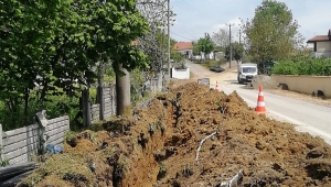 Şehrin kuzeyine altyapı çalışması