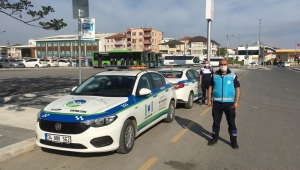 Tam kapanmada toplu taşıma denetim ekipleri sahada