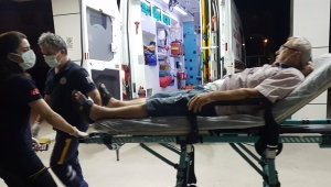 Bahçede Otururken Yorgun Mermi İsabet Etti