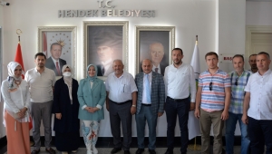 ERDOĞAN'DAN HENDEK BELEDİYESİNE ZİYARET
